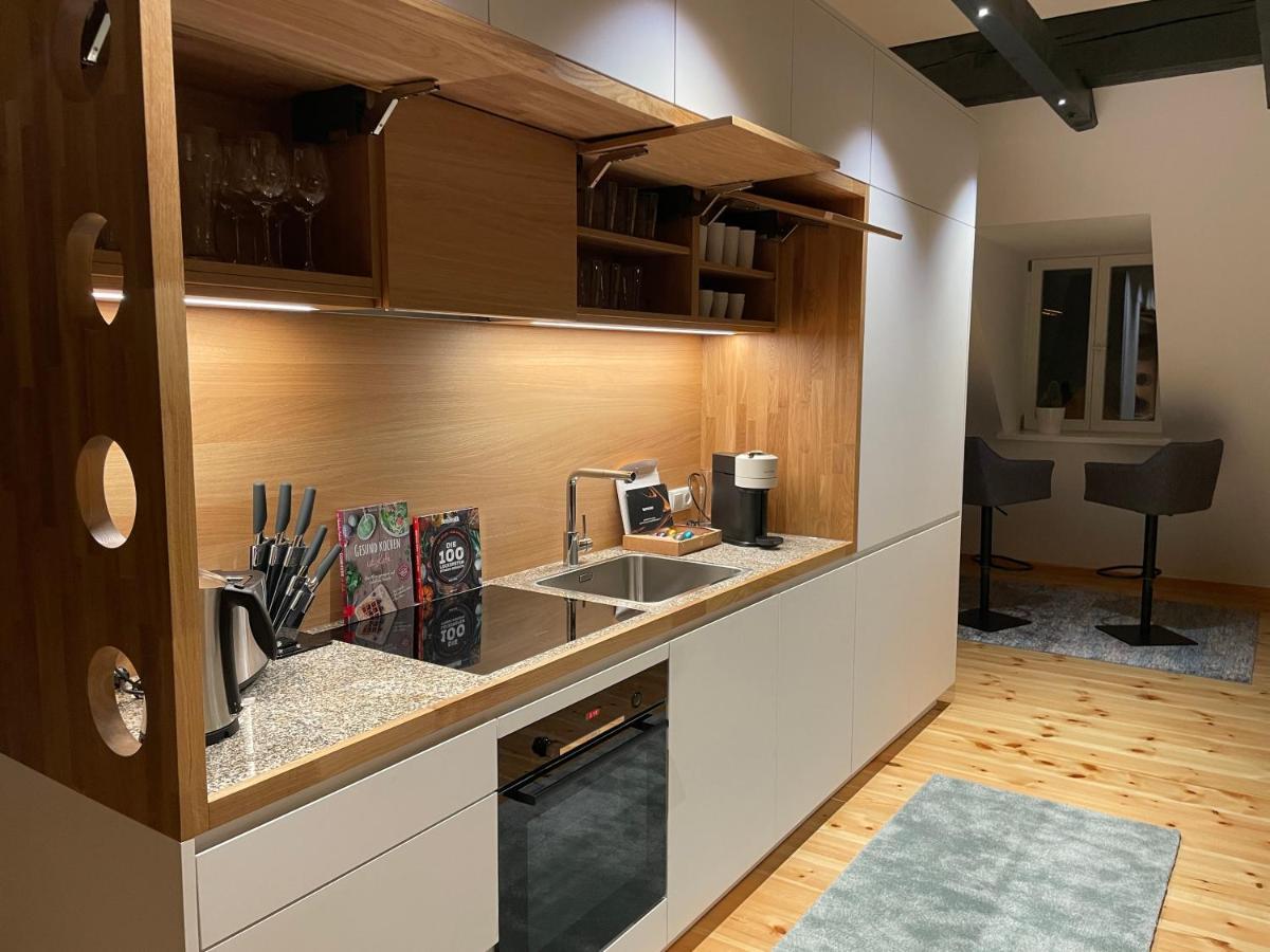 Voh Super Exklusives Loft, Zentral, Smart-Tv, Parkplatz Apartment Vohenstrauss Bagian luar foto