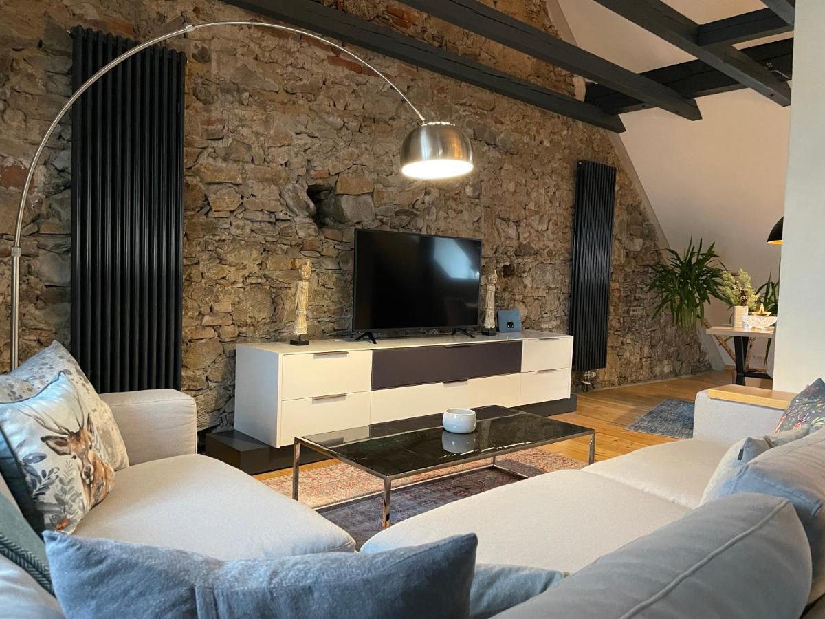 Voh Super Exklusives Loft, Zentral, Smart-Tv, Parkplatz Apartment Vohenstrauss Bagian luar foto